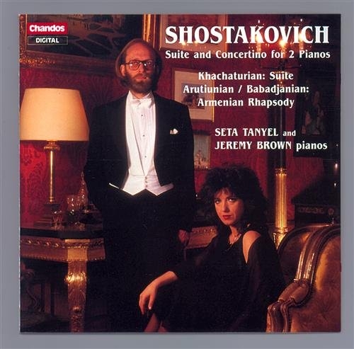 Various - Russian Piano Music For Duo i gruppen CD / Klassiskt hos Bengans Skivbutik AB (2010299)