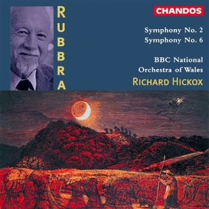 Rubbra - Symphony Nos. 2 & 6 i gruppen Externt_Lager / Naxoslager hos Bengans Skivbutik AB (2010366)