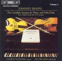 Brahms Johannes - Violin Sonatas i gruppen Externt_Lager / Naxoslager hos Bengans Skivbutik AB (2010666)