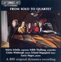 Various - From Solo To Quartet Vocal i gruppen Externt_Lager / Naxoslager hos Bengans Skivbutik AB (2010669)