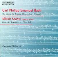 Bach Carl Philipp Emanuel - Key Concertos Vol 11 i gruppen Externt_Lager / Naxoslager hos Bengans Skivbutik AB (2010686)