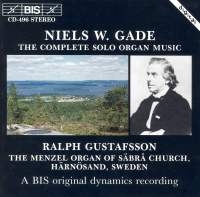 Gade Niels - Complete Solo Organ Music i gruppen CD / Klassiskt hos Bengans Skivbutik AB (2010688)