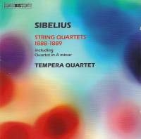 Sibelius - String Quartets 1888-89 i gruppen Externt_Lager / Naxoslager hos Bengans Skivbutik AB (2010692)