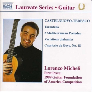 Castelnuovo-Tedesco Mario - Guitar Recital i gruppen Externt_Lager / Naxoslager hos Bengans Skivbutik AB (2010805)
