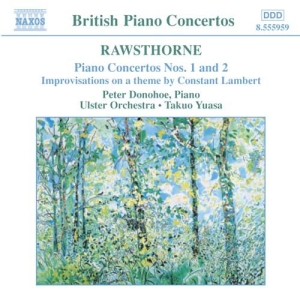 Rawsthorne Alan - Piano Concertos 1 & 2 i gruppen Externt_Lager / Naxoslager hos Bengans Skivbutik AB (2010815)