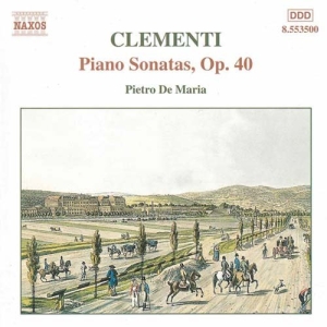 Clementi Muzio - Piano Sonatas Op 40 i gruppen Externt_Lager / Naxoslager hos Bengans Skivbutik AB (2010847)