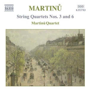 Martinu Bohuslav - String Quartets Vol 2 i gruppen Externt_Lager / Naxoslager hos Bengans Skivbutik AB (2010872)