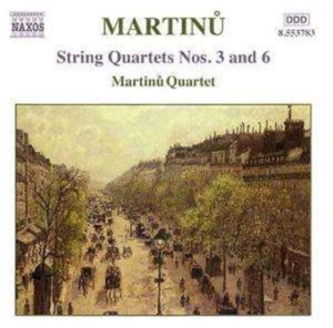 Martinu Bohuslav - String Quartets Vol 2 i gruppen Externt_Lager / Naxoslager hos Bengans Skivbutik AB (2010872)