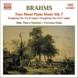 Brahms Johannes - Four Hand Piano Music 7 i gruppen Externt_Lager / Naxoslager hos Bengans Skivbutik AB (2010873)