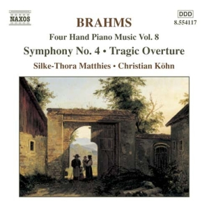 Brahms Johannes - Four Hand Piano Music 8 i gruppen Externt_Lager / Naxoslager hos Bengans Skivbutik AB (2010878)