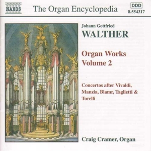 Walther Johann Gottfried - Organ Works Vol 2 i gruppen Externt_Lager / Naxoslager hos Bengans Skivbutik AB (2010880)