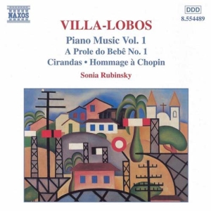 Villa Lobos Heitor - Piano Music Vol 1 i gruppen Externt_Lager / Naxoslager hos Bengans Skivbutik AB (2010903)