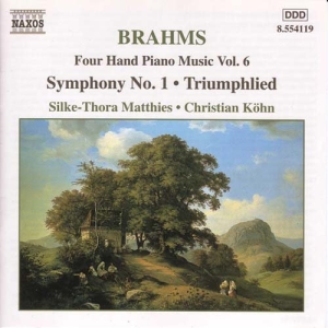 Brahms Johannes - Four Hand Piano Music 6 i gruppen Externt_Lager / Naxoslager hos Bengans Skivbutik AB (2010915)