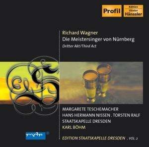 Wagner Richard - Die Meistersinger, Act 3 i gruppen Externt_Lager / Naxoslager hos Bengans Skivbutik AB (2010950)