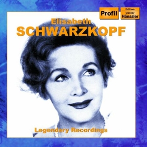 Schwarzkopf Elisabeth - Legendary Recordings i gruppen Externt_Lager / Naxoslager hos Bengans Skivbutik AB (2010994)