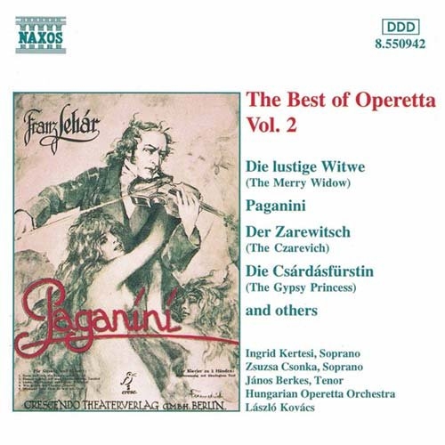 Various - The Best Of Operetta Vol 2 i gruppen CD / Toppsäljare hos Bengans Skivbutik AB (2011046)