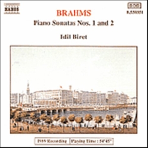 Brahms Johannes - Piano Sonatas 1 & 2 i gruppen Externt_Lager / Naxoslager hos Bengans Skivbutik AB (2011056)