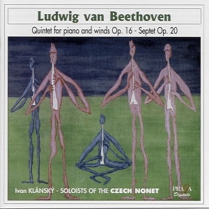 Czech Nonet - Quintet Op.16/Septet Op.2 i gruppen CD / Klassiskt,Övrigt hos Bengans Skivbutik AB (2011078)