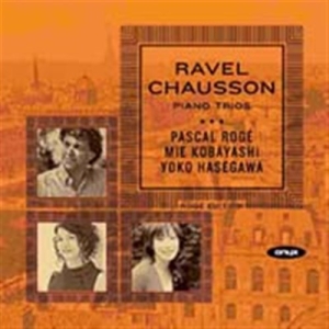 Ravel/Chausson - Piano Trios i gruppen Externt_Lager / Naxoslager hos Bengans Skivbutik AB (2011129)