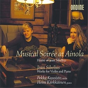 Jean Sibelius - Works For Violin And Piano i gruppen CD / Klassiskt hos Bengans Skivbutik AB (2011179)