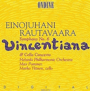 Rautavaara Einojuhani - Symphony Nro. 6, Cello Concert i gruppen Externt_Lager / Naxoslager hos Bengans Skivbutik AB (2011236)