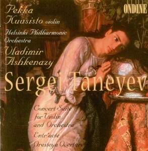Taneyev Sergei - Concert Suite For Violin And O i gruppen CD / Klassiskt hos Bengans Skivbutik AB (2011242)