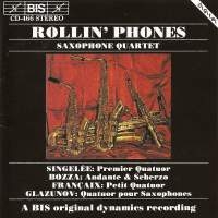 Various - Rollin Phones Sax Quartet i gruppen Externt_Lager / Naxoslager hos Bengans Skivbutik AB (2011496)