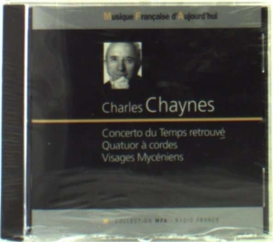 Chaynes Charles - Concerto Du Temps Retrouvé i gruppen Externt_Lager / Naxoslager hos Bengans Skivbutik AB (2011542)