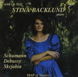 Backlund Stina - Schumann / Debussy / Skrjabin i gruppen Externt_Lager / Naxoslager hos Bengans Skivbutik AB (2011644)