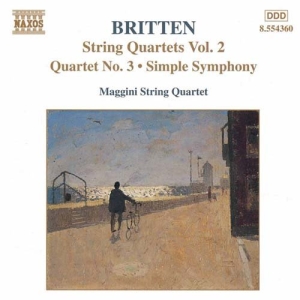 Britten Benjamin - String Quartets Vol 2 i gruppen Externt_Lager / Naxoslager hos Bengans Skivbutik AB (2011721)