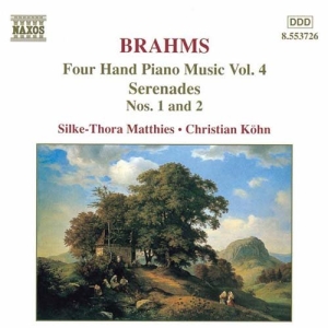 Brahms Johannes - Four Hand Piano Music 4 i gruppen Externt_Lager / Naxoslager hos Bengans Skivbutik AB (2011724)