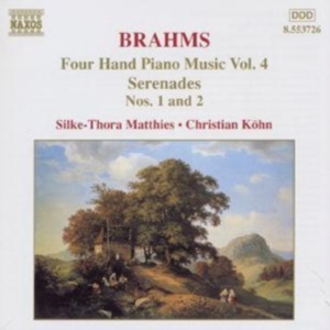 Brahms Johannes - Four Hand Piano Music 4 i gruppen Externt_Lager / Naxoslager hos Bengans Skivbutik AB (2011724)