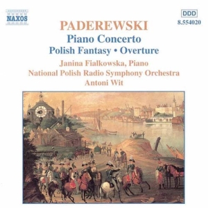 Paderewski Ignacy - Piano Concerto i gruppen Externt_Lager / Naxoslager hos Bengans Skivbutik AB (2011728)