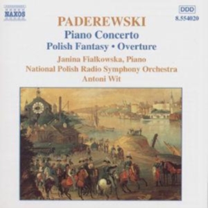 Paderewski Ignacy - Piano Concerto i gruppen Externt_Lager / Naxoslager hos Bengans Skivbutik AB (2011728)