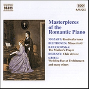 Various - Masterpieces Of Romantic Piano i gruppen Externt_Lager / Naxoslager hos Bengans Skivbutik AB (2011766)