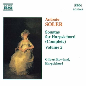 Soler Antonio - Sonatas For Harpsichord Vol 2 i gruppen Externt_Lager / Naxoslager hos Bengans Skivbutik AB (2011779)