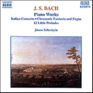 Bach Johann Sebastian - Piano Works i gruppen Externt_Lager / Naxoslager hos Bengans Skivbutik AB (2011782)