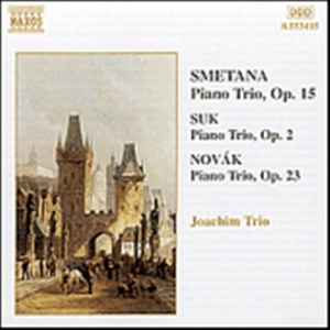 Smetana/Suk/Novak - Piano Trios i gruppen Externt_Lager / Naxoslager hos Bengans Skivbutik AB (2011786)