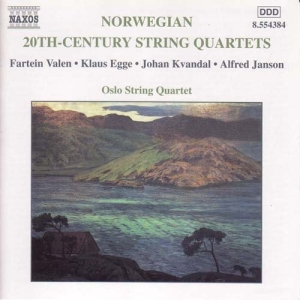Egge/Valen/Kvandal/Janson - Norwegian 20Th Century String i gruppen Externt_Lager / Naxoslager hos Bengans Skivbutik AB (2011792)