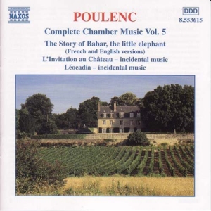 Poulenc Francis - Complete Chbr Music Vol 5 i gruppen Externt_Lager / Naxoslager hos Bengans Skivbutik AB (2011809)