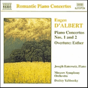 Albert Eugen D - Piano Concertos 1 & 2 i gruppen Externt_Lager / Naxoslager hos Bengans Skivbutik AB (2011823)