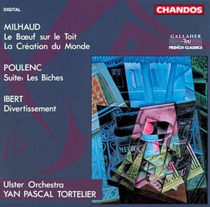 Poulenc / Ibert / Milhaud - Orchestral Works i gruppen Externt_Lager / Naxoslager hos Bengans Skivbutik AB (2012257)