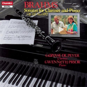 Brahms - Clarinet Sonatas i gruppen Externt_Lager / Naxoslager hos Bengans Skivbutik AB (2012266)