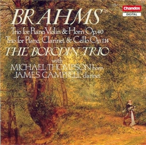 Brahms - Piano Violin & Horn i gruppen Externt_Lager / Naxoslager hos Bengans Skivbutik AB (2012274)