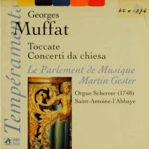 Muffat Georg - Toccati & Concerti Da Chiesa i gruppen Externt_Lager / Naxoslager hos Bengans Skivbutik AB (2012286)