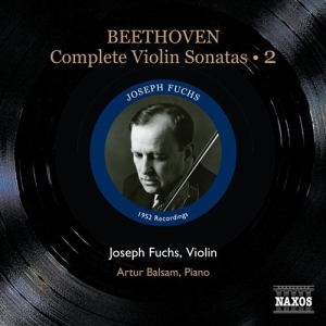 Beethoven - Violin Sonatas Vol 2 i gruppen Externt_Lager / Naxoslager hos Bengans Skivbutik AB (2012317)
