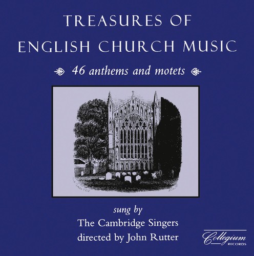 Rutter John/Cambridge Singers - Treasures Of English Church Mu i gruppen CD / Klassiskt hos Bengans Skivbutik AB (2012595)
