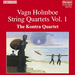 Holmboe Vagn - String Quartet Vol 1 i gruppen Externt_Lager / Naxoslager hos Bengans Skivbutik AB (2012598)