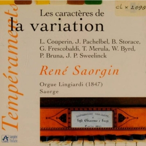 Saorgin Rene - Caracteres De La Variation i gruppen Externt_Lager / Naxoslager hos Bengans Skivbutik AB (2012757)