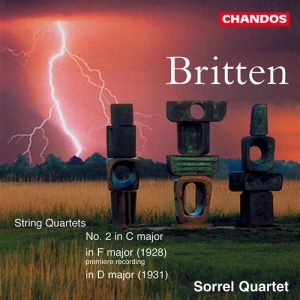 Britten - String Quartets i gruppen Externt_Lager / Naxoslager hos Bengans Skivbutik AB (2012810)